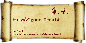 Hutvágner Arnold névjegykártya